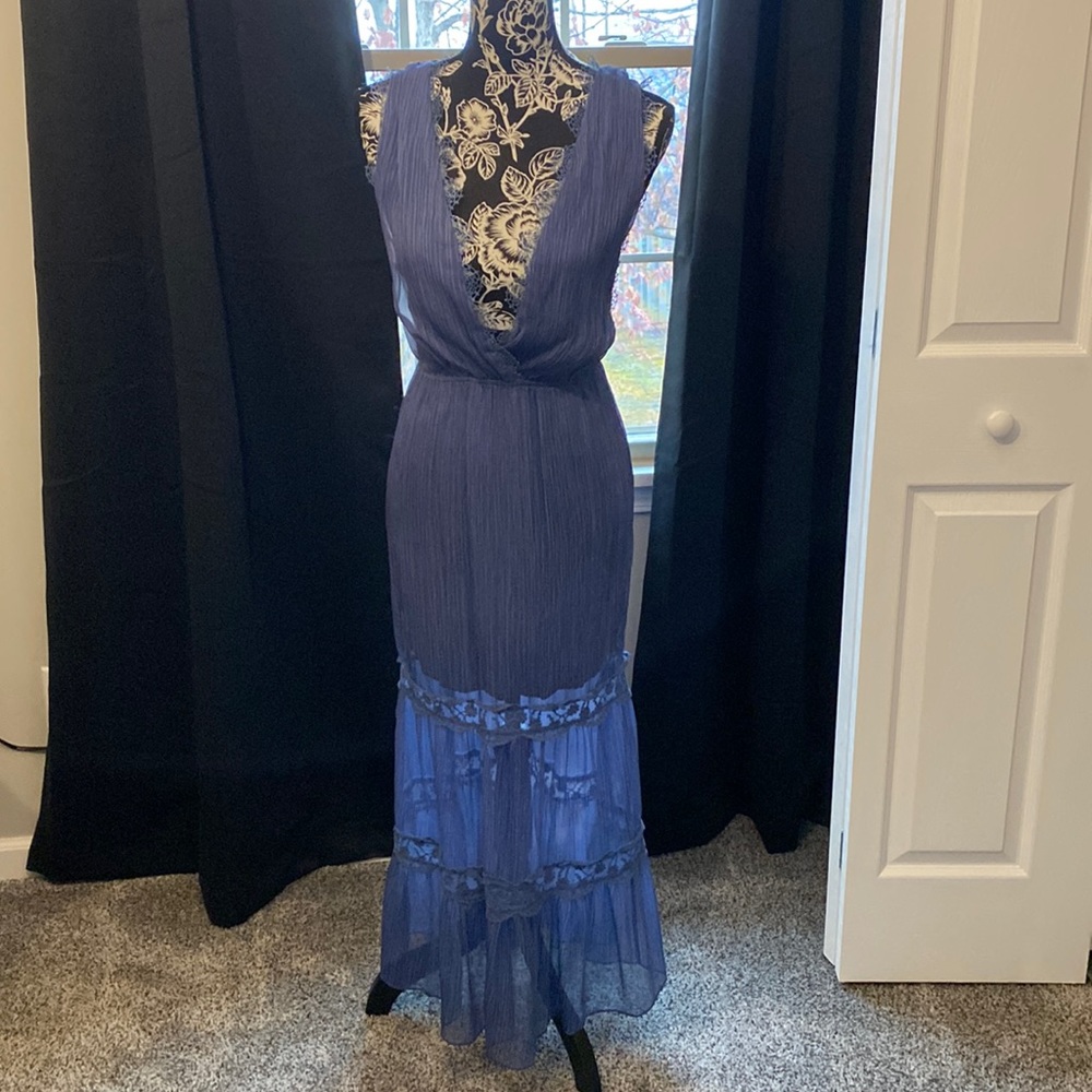 Blue dress